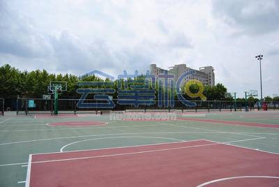 上海第二工业大学篮球场基础图库24